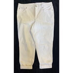 Hanna Women's White Capris – Size 12